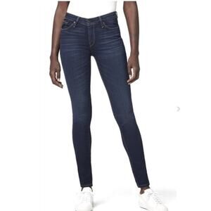 Hudson Krista Low-Rise Dark Wash with Fade Super Skinny Jeans